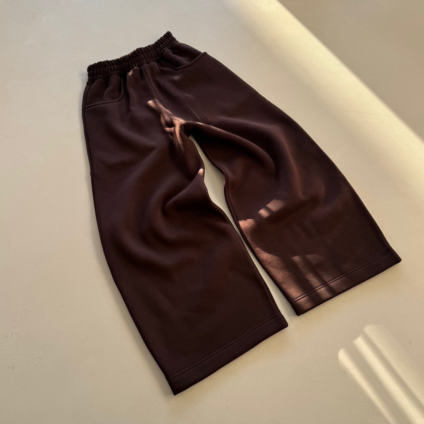 Heavy brown sweatpants