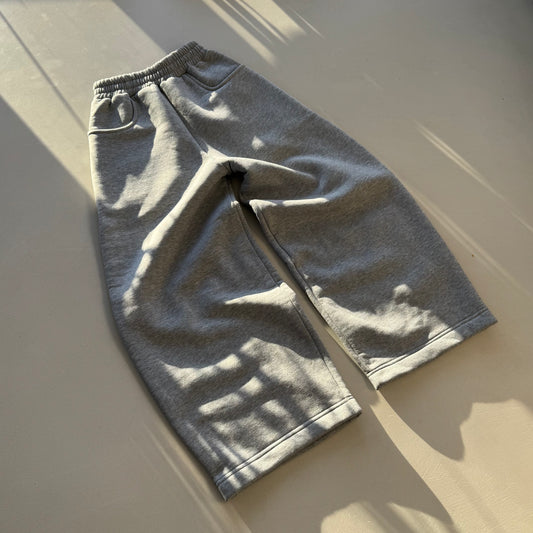 heavy grey sweatpants