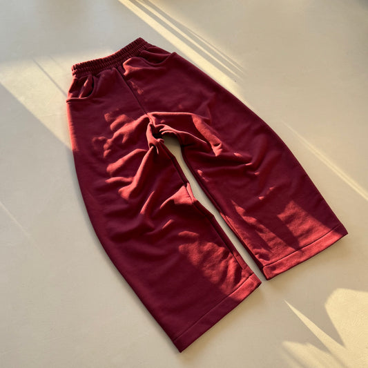 Lightweight Dark Red sweatpants