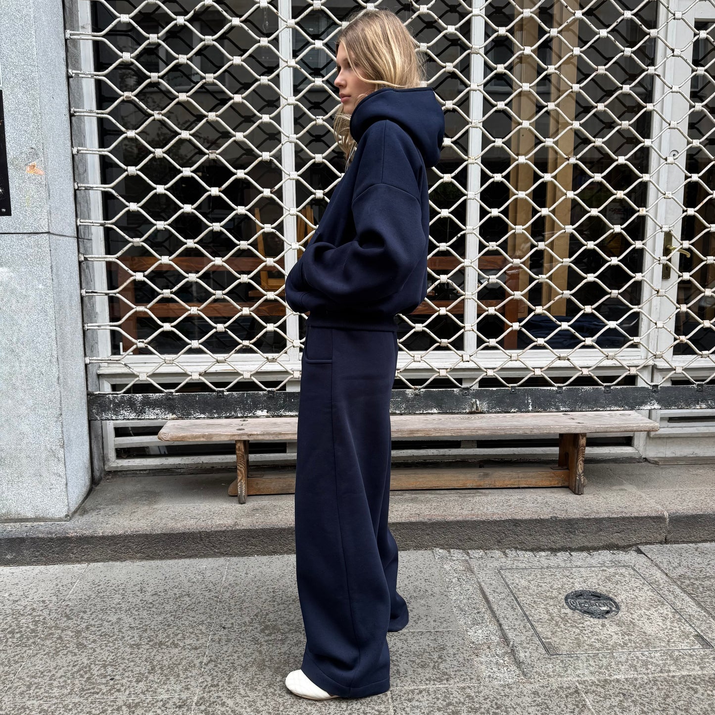Heavy Navy Blue sweatpants