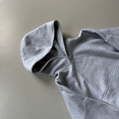 Grey Boxy Hoodie